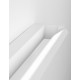 Sandy White Aluminium & Acrylic LED 20 Watt 230 Volt 1811Lm 3000K IP20 L: 70 W: 9 H: 4.2 cm Rotating 