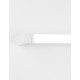 Sandy White Aluminium & Acrylic LED 20 Watt 230 Volt 1811Lm 3000K IP20 L: 70 W: 9 H: 4.2 cm Rotating 