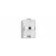Chrome Aluminium & Acrylic LED 10 Watt 230 Volt 1026Lm 3000K IP44 L: 8.5 W: 9.8 H: 12.5 cm 