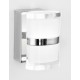 Chrome Aluminium & Acrylic LED 10 Watt 230 Volt 1026Lm 3000K IP44 L: 8.5 W: 9.8 H: 12.5 cm 