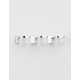 Chrome Aluminium & Acrylic LED 15 Watt 230 Volt 1539Lm 3000K IP44 L: 38 W: 9.8 H: 7.5 cm 