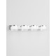 Chrome Aluminium & Acrylic LED 20 Watt 230 Volt 2052Lm 3000K IP44 L: 51 W: 9.8 H: 7.5 cm 