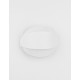 Sandy White Metal & Acrylic LED 12 Watt 230 Volt 673Lm 3000K IP20 L: 20 W: 9 H: 16 cm 