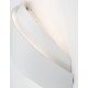 Sandy White Metal & Acrylic LED 20 Watt 230 Volt 1183Lm 3000K IP20 L: 28.5 W: 9 H: 16 cm 