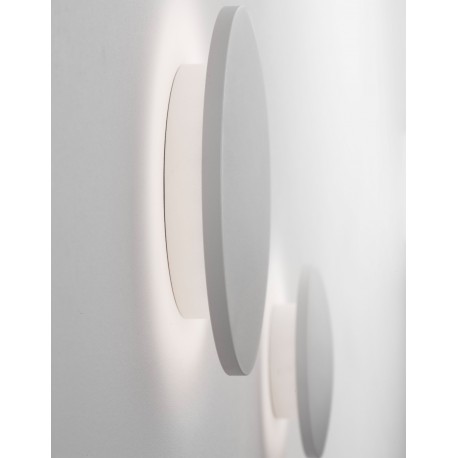 Sandy White Metal & Aluminium Acrylic LED 6 Watt 230 Volt 487Lm 3000K IP20 D: 13.5 W: 4 cm 