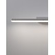 White Aluminium & Acrylic LED 12 Watt 100-240 Volt 1802Lm 3000K IP44 L: 45 W: 9.5 H: 3 cm 
