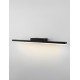 Black Aluminium & Acrylic LED 12 Watt 100-240 Volt 1802Lm 3000K IP44 L: 45 W: 9.5 H: 3 cm 