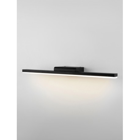 Black Aluminium & Acrylic LED 12 Watt 100-240 Volt 1802Lm 3000K IP44 L: 45 W: 9.5 H: 3 cm 