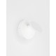 Sandy White Metal & Aluminium Acrylic LED 5 Watt 230 Volt 469Lm 3000K IP20 D: 12 W: 8 H: 12 cm Adjustable 