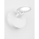 Sandy White Metal & Aluminium Acrylic LED 5 Watt 230 Volt 469Lm 3000K IP20 D: 12 W: 8 H: 12 cm Adjustable 