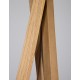 Ivory Fabric Shade Brown Fabric Wire Natural Wood LED E27 1x12 Watt 230 Volt IP20 Bulb Excluded Cable Length: 180 cm D: 50 H 1: 