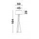 Ivory Fabric Shade Brown Fabric Wire Natural Wood LED E27 1x12 Watt 230 Volt IP20 Bulb Excluded Cable Length: 200 cm D: 50 H 1: 