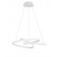 Triac Dimmable Sandy White Aluminium & Acrylic LED 43 Watt 230 Volt 3013Lm 3000K IP20 D: 52 H1: 50 H2: 120 cm Adjustable Height