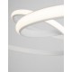 Triac Dimmable Sandy White Aluminium & Acrylic LED 43 Watt 230 Volt 3013Lm 3000K IP20 D: 52 H1: 50 H2: 120 cm Adjustable Height