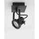 Sandy Black Metal LED GU10 1x10 230 Volt IP20 Bulb Excluded L: 10 H: 16 cm 