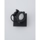 Sandy Black Metal LED GU10 1x10 230 Volt IP20 Bulb Excluded L: 10 H: 16 cm 
