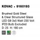 Brass Gold Metal & Clear Structured Glass LED G9 3x5 Watt 230 Volt IP20 Bulb Excluded D: 25 H: 180 cm Adjustable Height 
