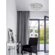 Chrome Aluminium K9 Crystal LED 44 Watt 230 Volt 2640Lm 3500K IP20 D: 64 H: 16 cm 