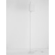 White Fabric Shade & White Aluminium Switch On/Off LED E27 1x12 Watt 230 Volt IP20 Bulb Excluded Cable Length: 192 cm D: 20 H1: 