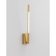 Brass Gold Metal & Acrylic LED 6 Watt 230 Volt 426Lm 3000K IP20 L: 6 W: 12 H: 37 cm Rotating & Adjustable 