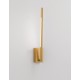 Brass Gold Metal & Acrylic LED 6 Watt 230 Volt 426Lm 3000K IP20 L: 6 W: 12 H: 37 cm Rotating & Adjustable 