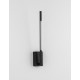 Black Metal & Acrylic LED 6 Watt 230 Volt 426Lm 3000K IP20 L: 6 W: 12 H: 37 cm Rotating & Adjustable 