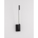 Black Metal & Acrylic LED 6 Watt 230 Volt 426Lm 3000K IP20 L: 6 W: 12 H: 37 cm Rotating & Adjustable 