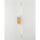 Brass Gold Metal & Acrylic LED 11 Watt 230 Volt 532Lm 3000K IP20 L: 74 W: 12 H: 14 cm Rotating & Adjustable 