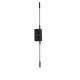 BlackMetal & Acrylic LED 11 Watt 230 Volt 532Lm 3000K IP20 L: 74 W: 12 H: 14 cm Rotating & Adjustable 