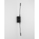 BlackMetal & Acrylic LED 11 Watt 230 Volt 532Lm 3000K IP20 L: 74 W: 12 H: 14 cm Rotating & Adjustable 