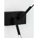 BlackMetal & Acrylic LED 11 Watt 230 Volt 532Lm 3000K IP20 L: 74 W: 12 H: 14 cm Rotating & Adjustable 