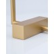 Brass Gold Metal & Acrylic LED 5 Watt 230 Volt 377Lm 3000K IP20 L: 36.5 W: 12 H: 40 cm Rotating & Adjustable 