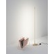 Brass Gold Metal & Acrylic LED 21 Watt 230 Volt 1557Lm 3000K IP20 L: 18 H: 140 cm Rotating & Adjustable 