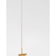 Brass Gold Metal & Acrylic LED 21 Watt 230 Volt 1557Lm 3000K IP20 L: 18 H: 140 cm Rotating & Adjustable 