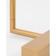 Brass Gold Metal & Acrylic LED 21 Watt 230 Volt 1557Lm 3000K IP20 L: 18 H: 140 cm Rotating & Adjustable 