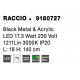 Black Metal & Acrylic LED 21 Watt 230 Volt 1557Lm 3000K IP20 L: 18 H: 140 cm Rotating & Adjustable 