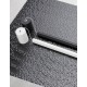 Sandy Black Aluminium LED 3 Watt 230 Volt 180Lm 3000K IP20 D: 2.5 H1: 60 H2: 150 cm Adjustable Height 