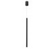 Sandy Black Aluminium LED 3 Watt 230 Volt 180Lm 3000K IP20 D: 2.5 H1: 60 H2: 150 cm Adjustable Height 