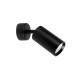 Sandy Black Aluminium LED GU10 1x10 Watt IP20 220-240 Volt Bulb Excluded D: 5.6 H: 15 cm 