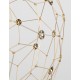 Gold Copper LED 22 Watt 230 Volt 2651Lm 3000K IP20 Led Chip: 60 Pcs D: 60 H: 310 cm Adjustable Height 