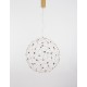 Gold Copper LED 22 Watt 230 Volt 2651Lm 3000K IP20 Led Chip: 60 Pcs D: 60 H: 310 cm Adjustable Height 