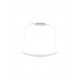 Triac Dimmable Chrome Metal & Opal Glass LED 28 Watt 230 Volt 2686Lm 3000K IP20 L: 109 W: 13.5 H: 120 cm 