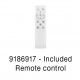 Triac Dimmable Chrome Metal & Opal Glass LED 72 Watt 230 Volt 6492Lm 3000K IP20 Included Remote Control D: 80 H: 200 cm Adjust