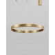 3000K Triac Dimmable Brass Gold Aluminium & Acrylic LED 50 Watt 3684Lm 230 Volt IP20 D: 80 H: 200 cm 