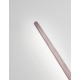 Brushed Coffee Aluminium & Acrylic LED 18 Watt 230 Volt 750Lm 3000K IP20 D: 12 W: 7.7 H: 100 cm Rotating 