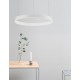 3000K Triac Dimmable Sandy White Aluminium & Acrylic LED 40 Watt 2943Lm 230 Volt IP20 D: 60 H: 200 cm Adjustable Height 