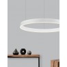 3000K Triac Dimmable Sandy White Aluminium & Acrylic LED 50 Watt 3684Lm 230 Volt IP20 D: 80 H: 200 cm