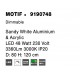 3000K Triac Dimmable Sandy White Aluminium & Acrylic LED 50 Watt 3684Lm 230 Volt IP20 D: 80 H: 200 cm 