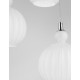 Chrome Aluminium Opal Glass LED E14 3x5 Watt 230 Volt IP20 Bulb Excluded D: 37 H1: 20.4 H2: 120 cm Adjustable Height 