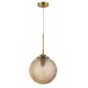 Champagne Glass Brass Metal LED E27 1x12 Watt 230 Volt IP20 Bulb Excluded D: 25 H: 120 cm Adjsutable height 